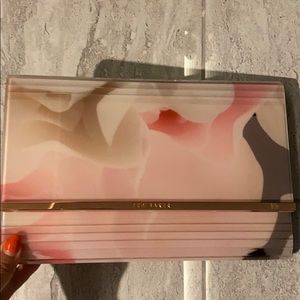 Ted baker pink floral crossbody bag